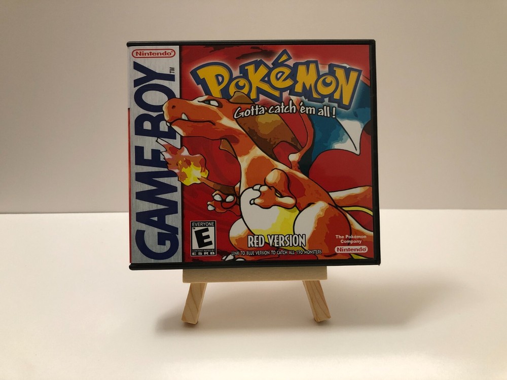 Replacement Case for Pokemon Red Version Gameboy