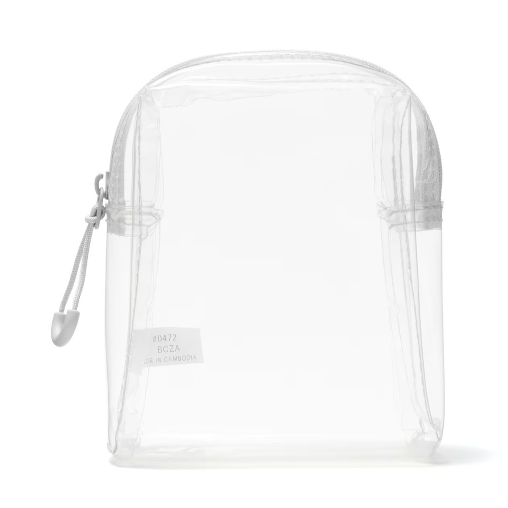 MUJI TPU clear case Half 12 x 10 x 4 cm