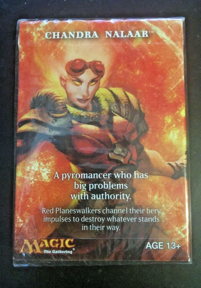 CHANDRA NALAAR Red Planeswalkers MTG Starter Deck Magic The Gathering
