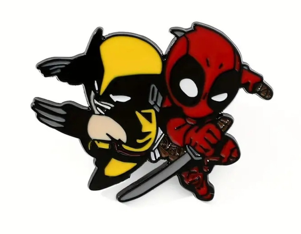 Disney Marvel Comics MCU DEADPOOL & WOLVERINE Backpack Enamel Collector Pin