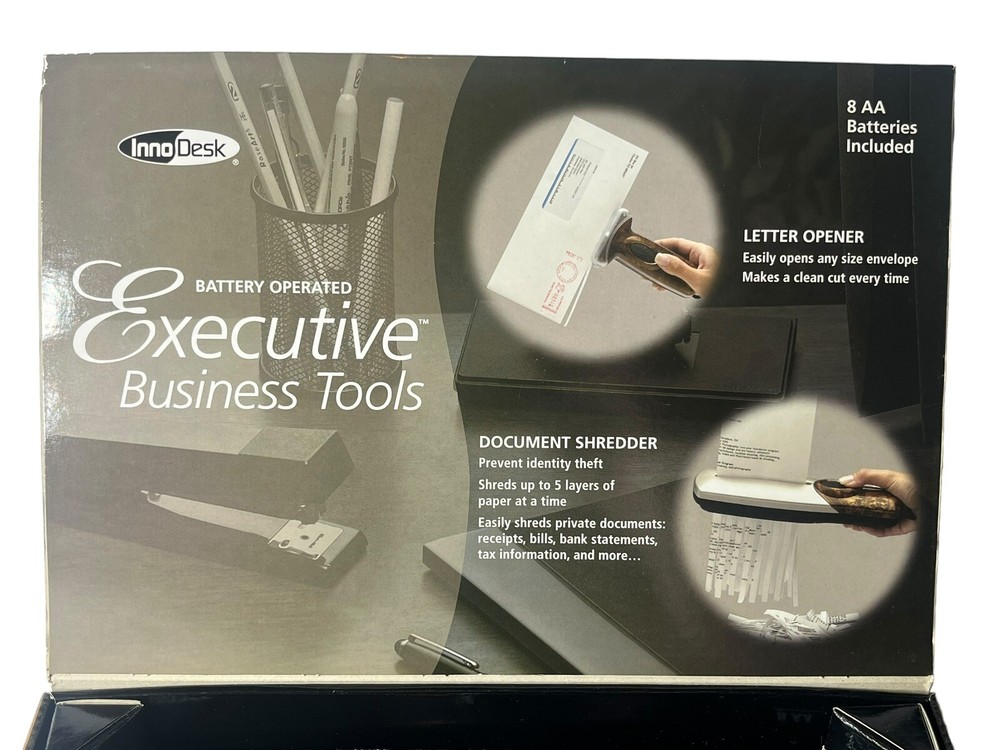InnoDesk Business Tools Shredder Handheld NEW