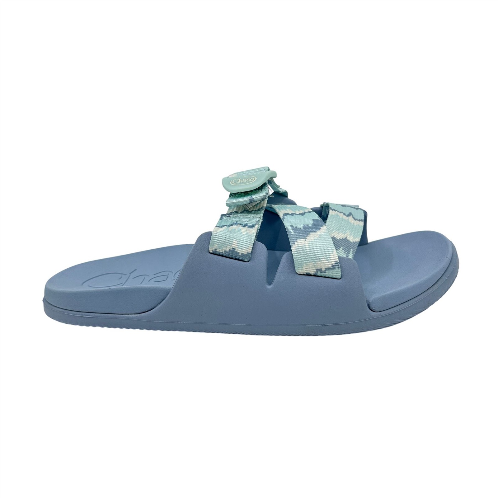 Chaco Chillos Tinge Sky Blue Womens Sandal Slide