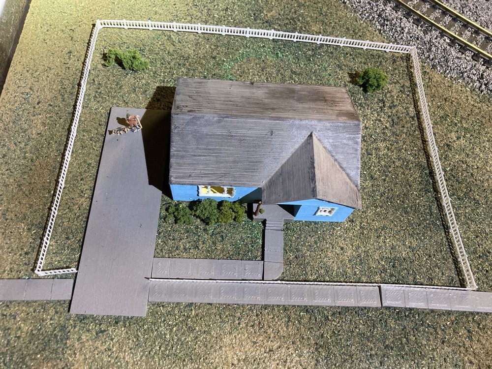 N Scale 1:160 Concrete Sidewalk Set
