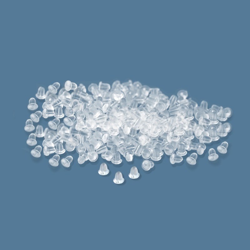 200PCS Soft Silicone Earring Backs - Lightweight Secure Fit, Ear Protection