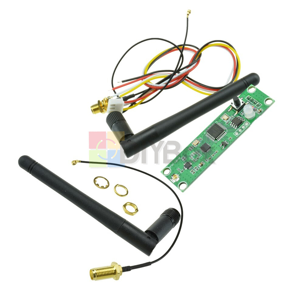 Wireless DMX512 PCB Modules Board LED Controller Transmitter/Receiver w/Antenna