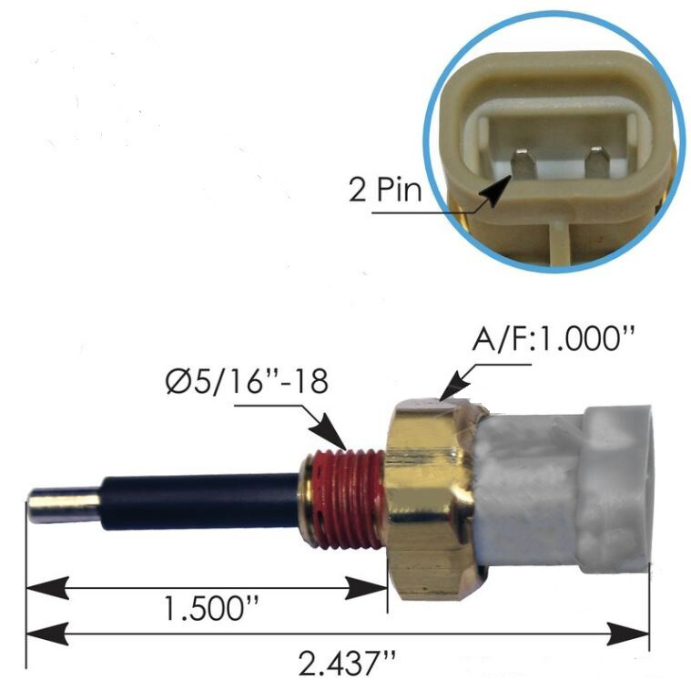 Coolant Level Sensor Kenworth  Q21-6024