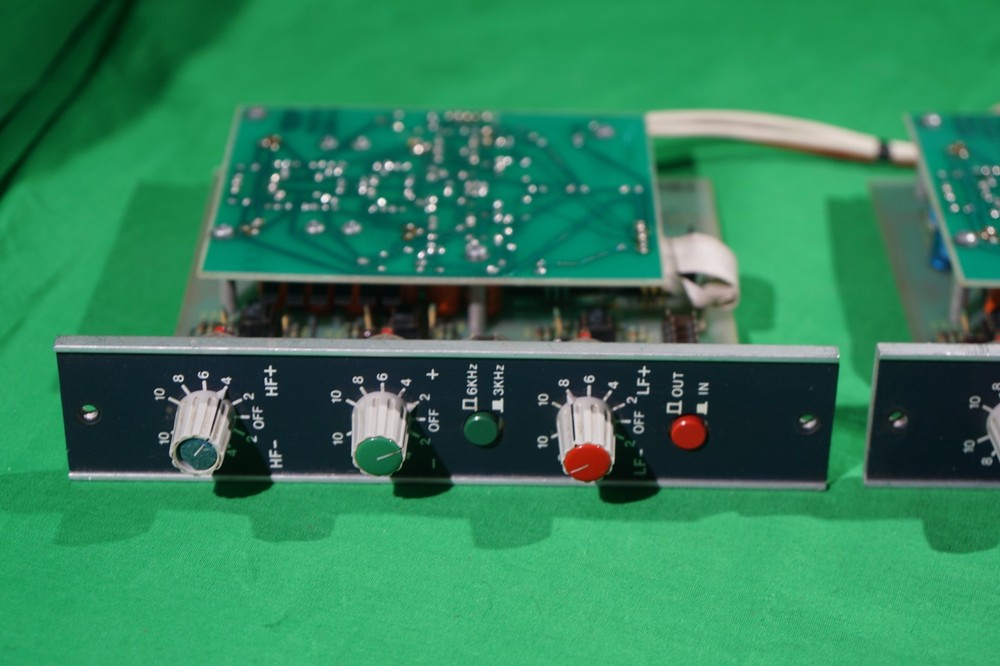 2 x McCurdy EQ Equalizer Module Vintage