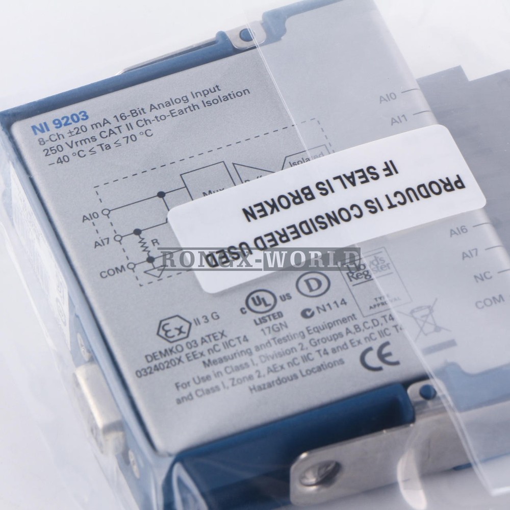 1PCS NEW National Instruments NI 9203 cDAQ Analog Current Input Module 779516-01
