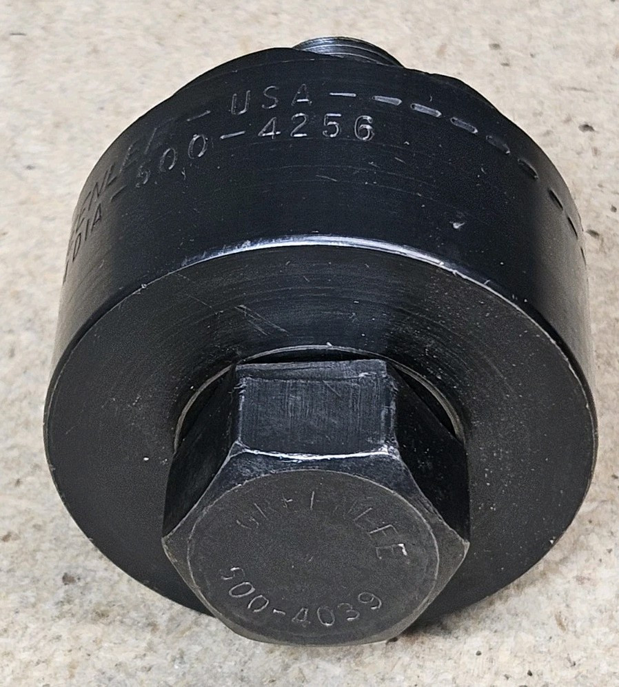 Greenlee punch No. 730 - 1 3/4" diameter - knockout