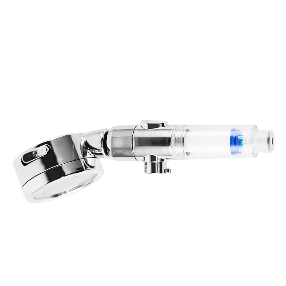 4 Spray Settings High Pressure Filter Shower Head Handheld Rainfall Combo US