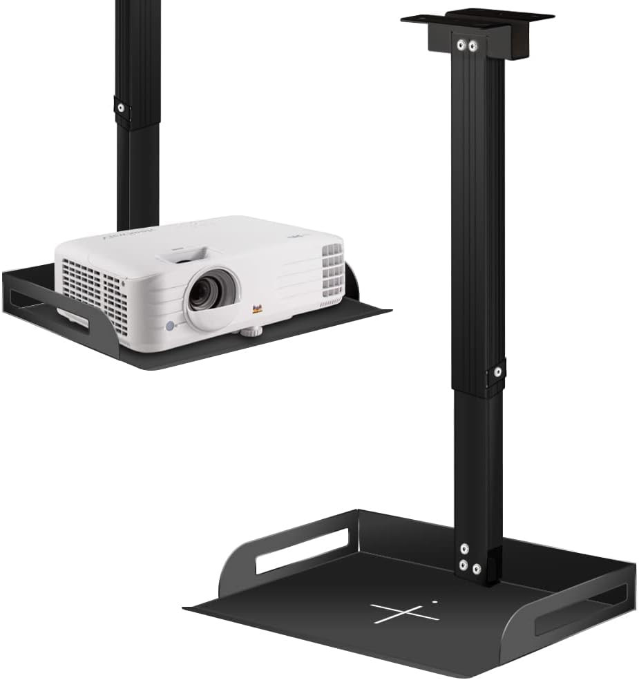 Universal Ceiling Mount with Tray for Projector/Camera ,Wall/Ceiling Mounting, N