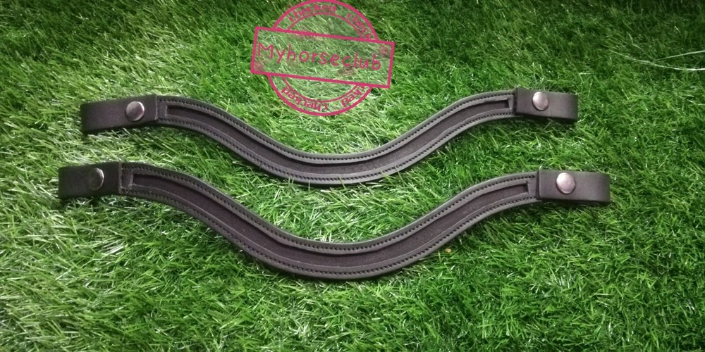 high quality Empty channel snap browband -quick click  brow band with snaps~