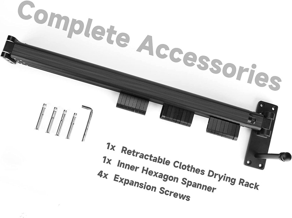 NesTidy Retractable Drying Rack, 3 x 25 L