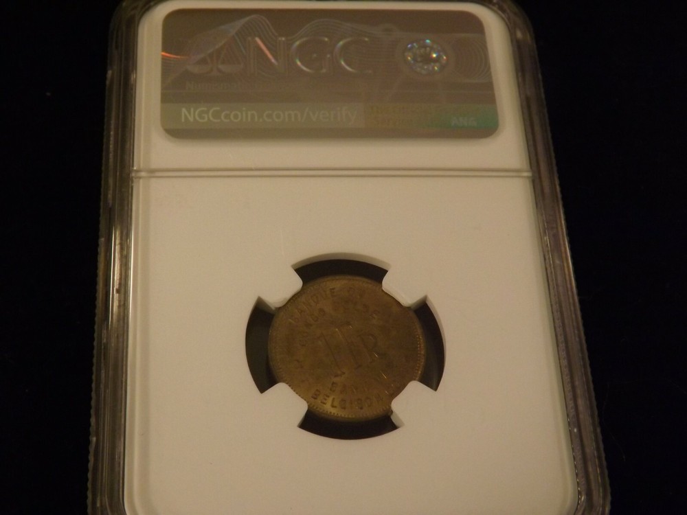 1949 Bel Congo Franc NGC MS 64