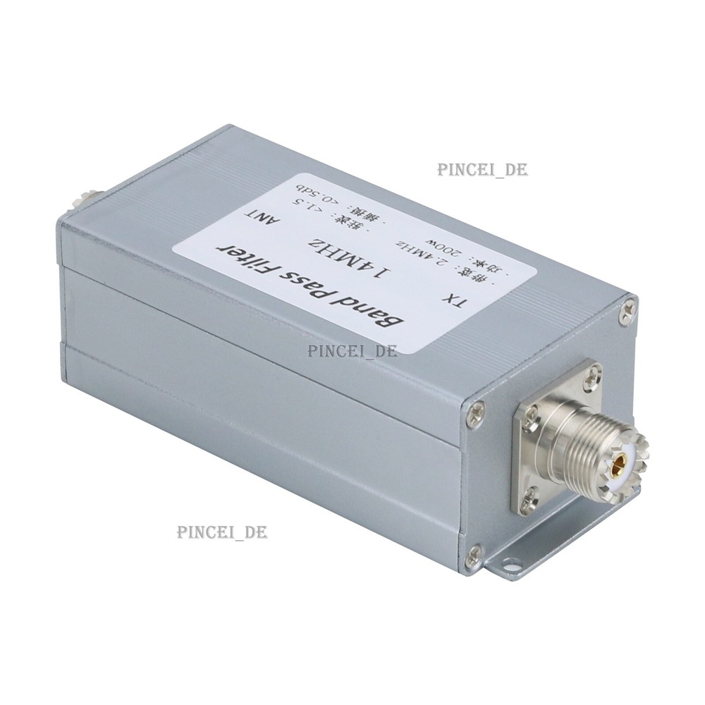 14MHz BPF Band Pass Filter Shortwave Communication High Isolation Degree Filter