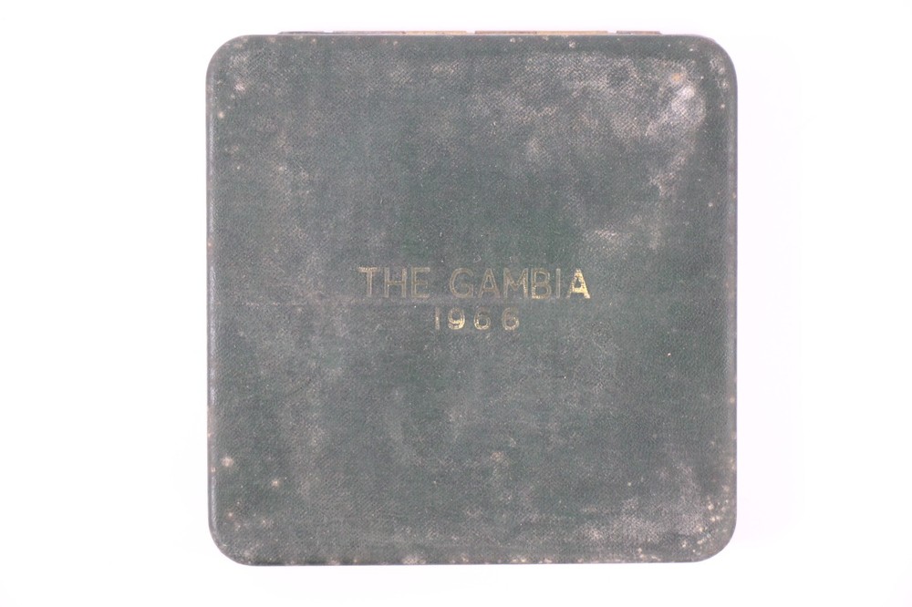 1966 Gambia First Official Proof Set 6-Coin Set