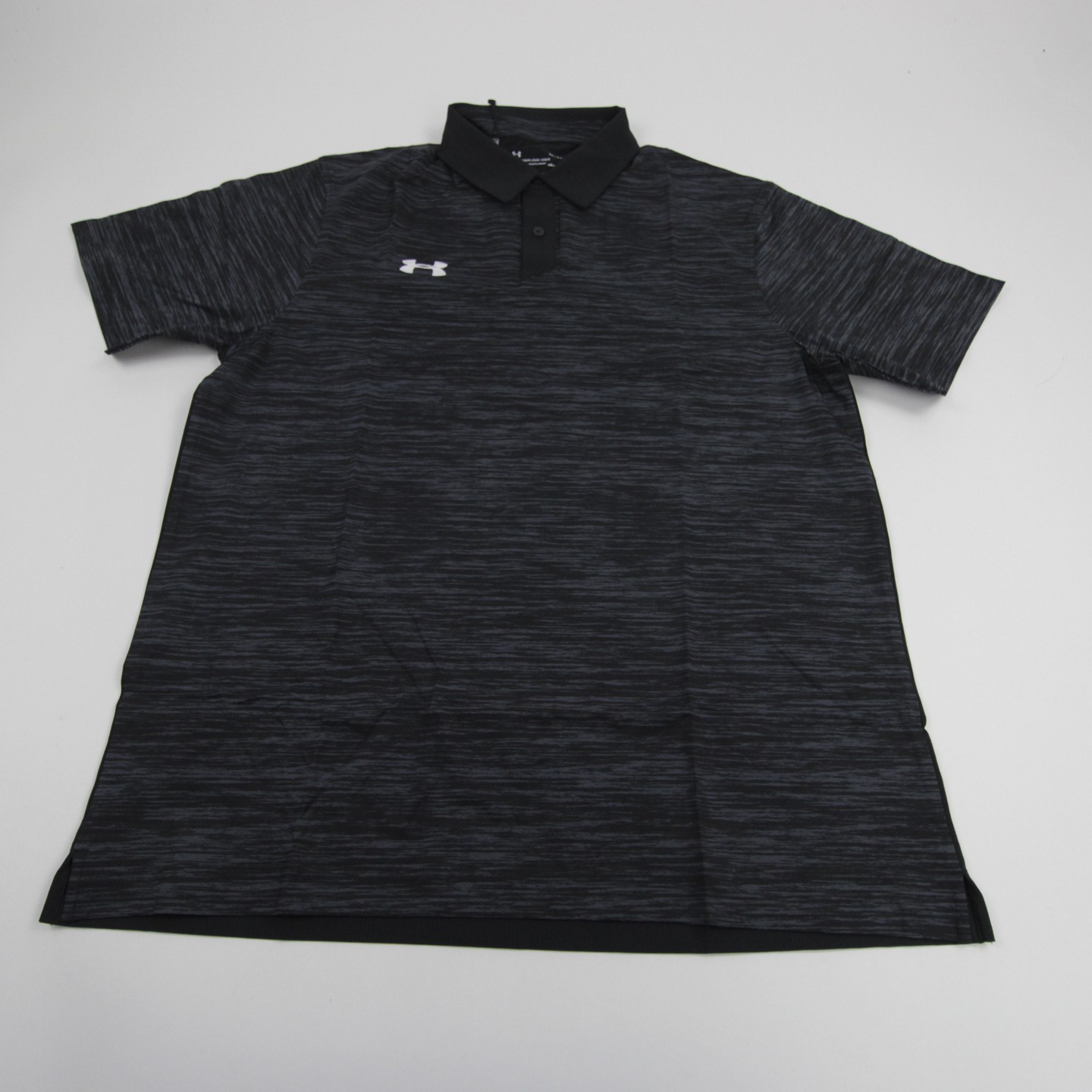 Under Armour HeatGear Polo Men's Black/Heather New with Tags