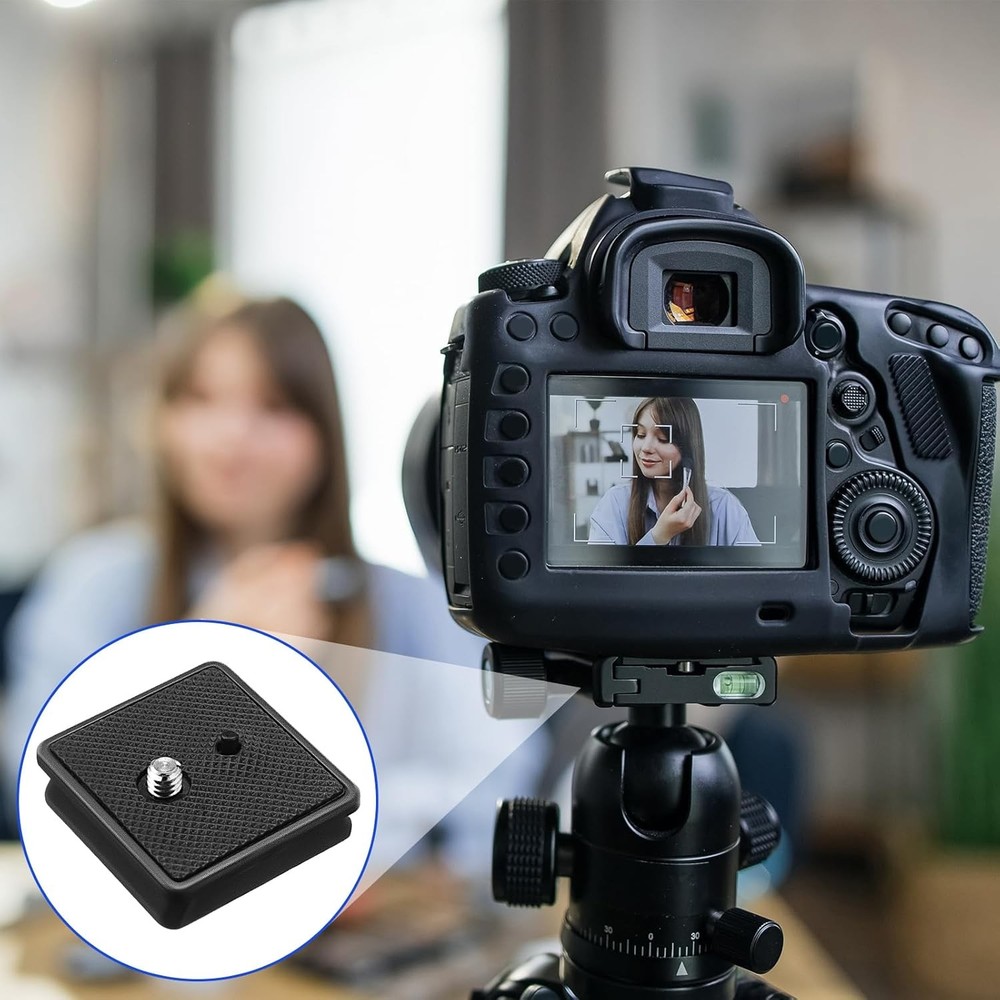 2 Pack 41Mm and 43Mm Tripod Quick Release Plate Camera Mounting Adapter, 2 Sizes