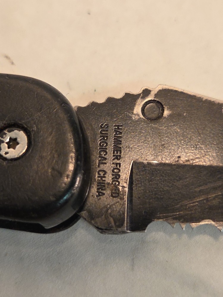 hammer forged knife