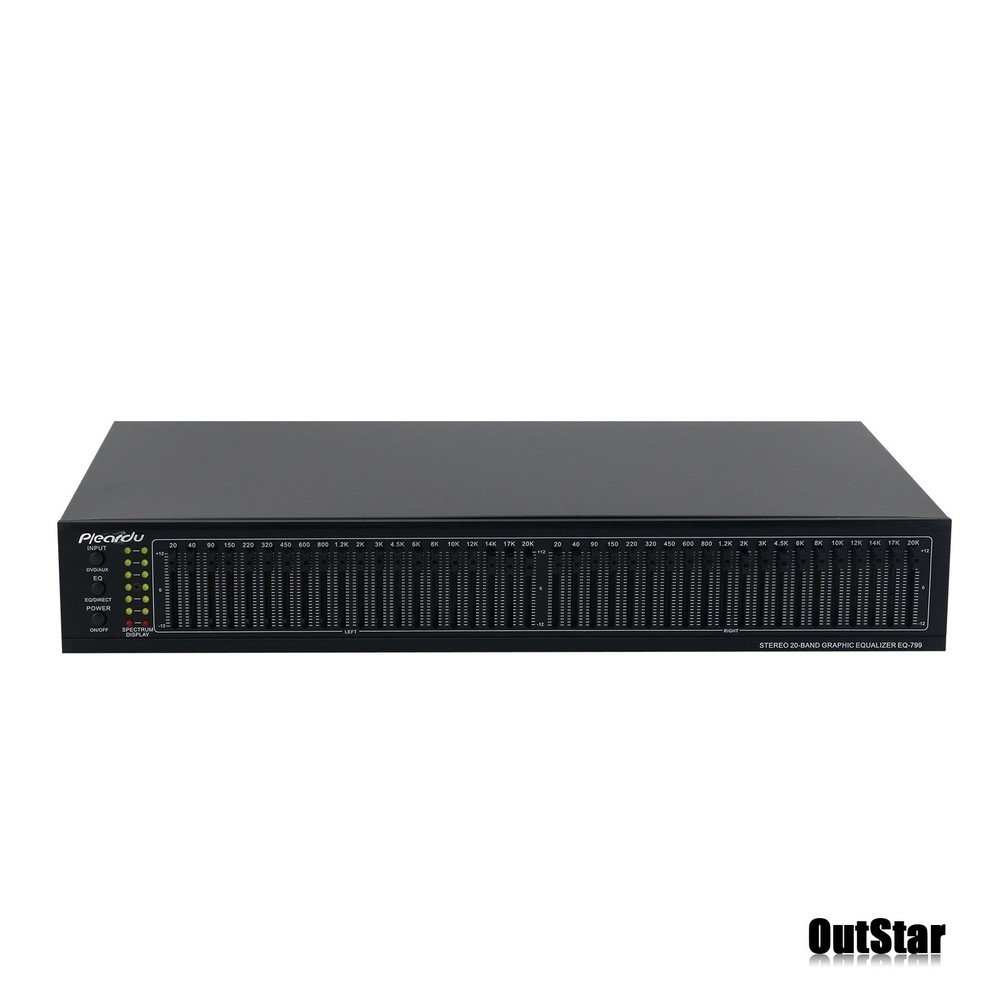 Stereo Graphic EQ Bluetooth Equalizer 40-band Audio Equalizer AC 220V USB