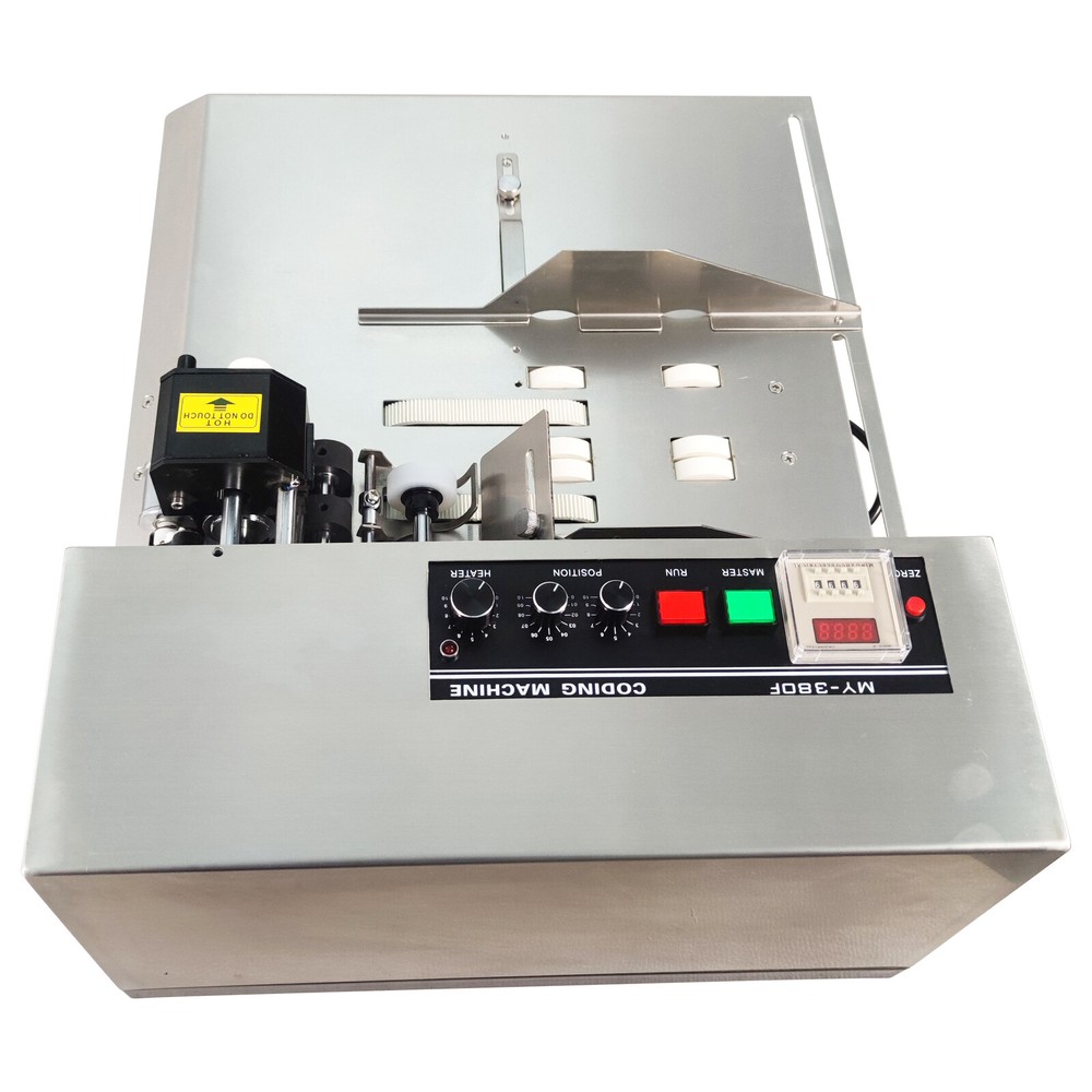 MY-380F Stainless Steel Continuous Solid-ink Coding Machine 110V Widened Version