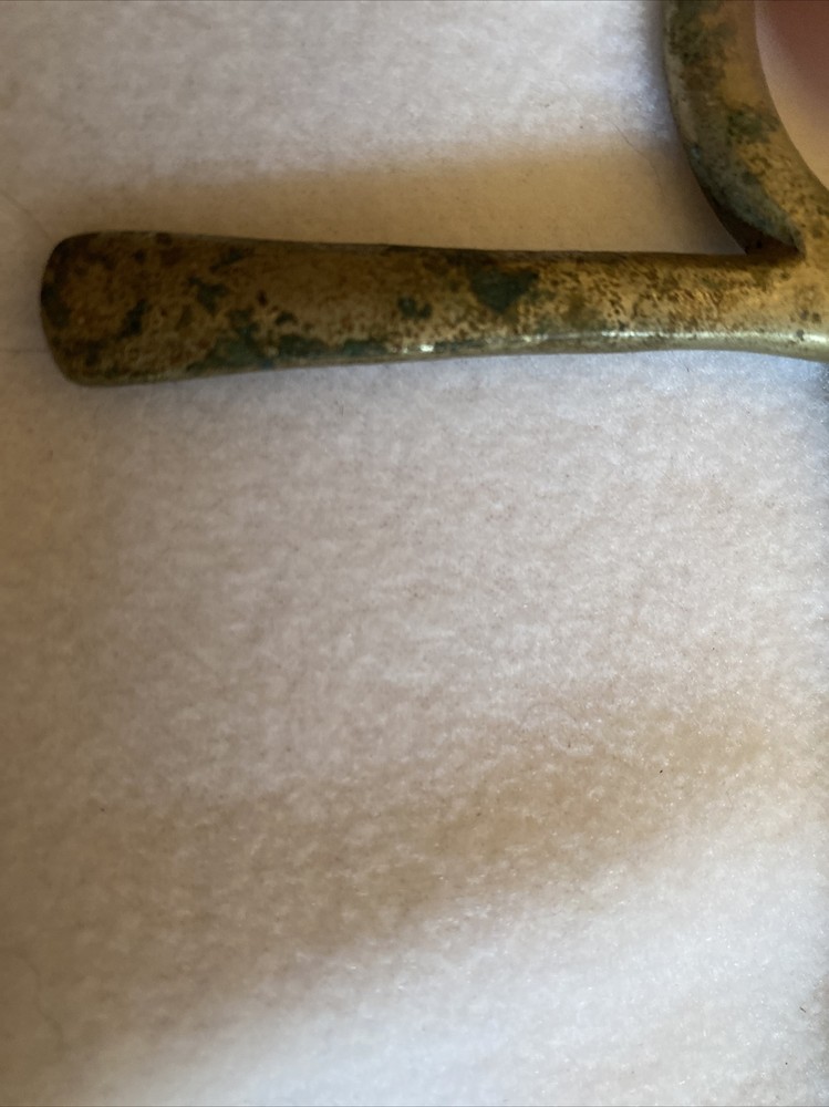 Half cheek snaffle bit Nickel