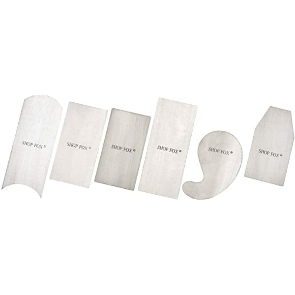 Shop Fox 6-Piece Cabinet Scraper Set D3294  READ DISCRIPTION!!!