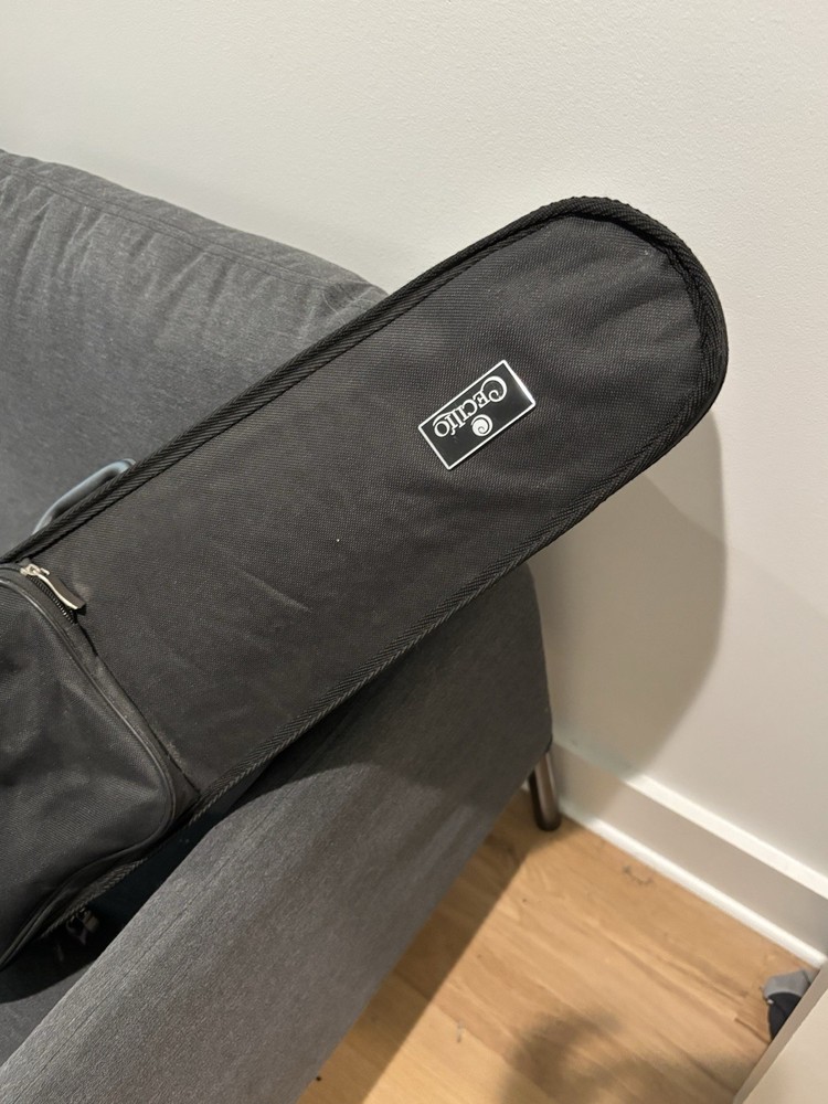 Cecelio Lightweight 4/4 Full Violin Case with replacement Strings (red Velvet)