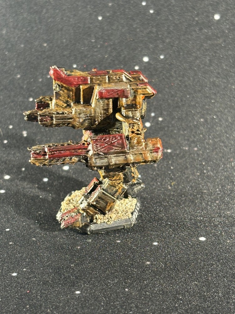 Hand Painted BattleTech HELLSTAR Mech- Custom 3D PLA Print