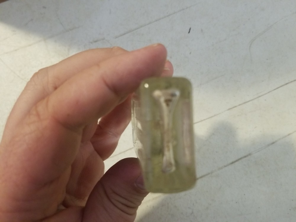 Antique "McCormick & Co. Baltimore" Clear Rectangular Glass Bottle, Intact