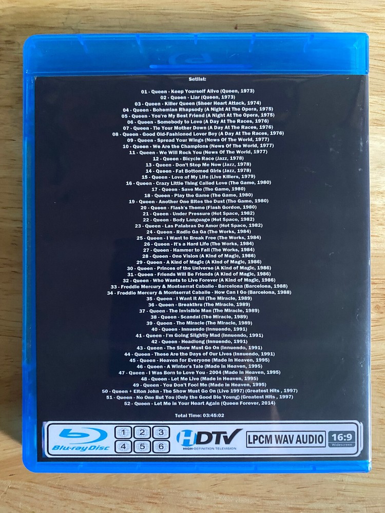 Queen - The Complete Music Collection 2014 Blu-ray