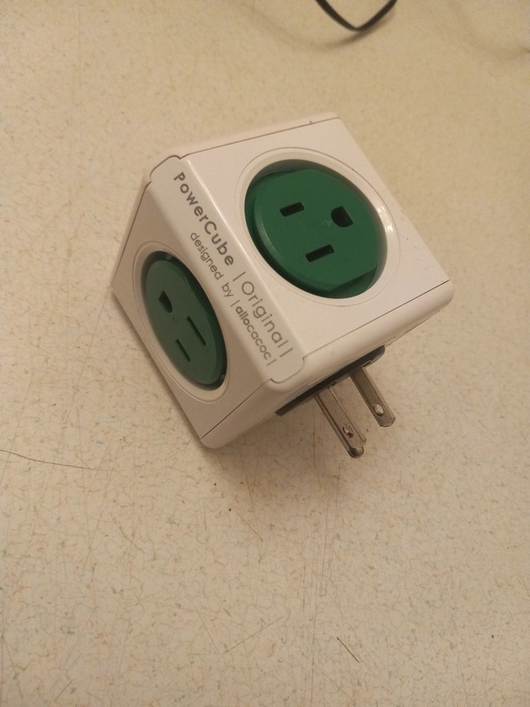 PowerCube  By Allocacoc - 5 Outlet Power Adapter - Used