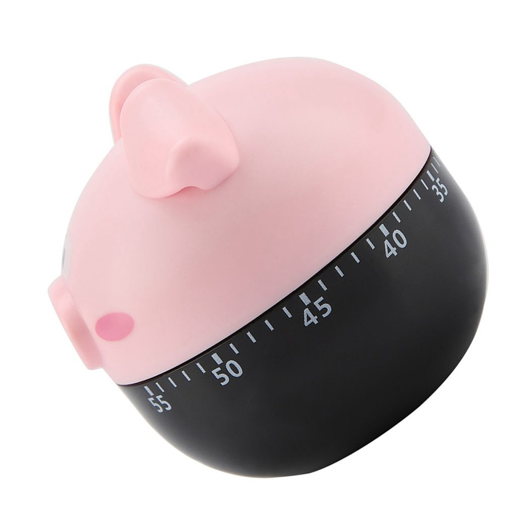 New Cute Cartoon Pig Kitchen Timer For Cooking Timing Tool