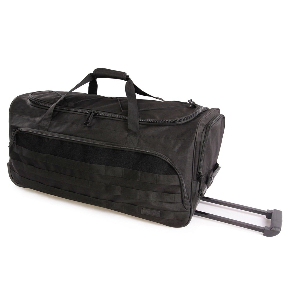 Highland Tactical Squad Rolling Duffel Black