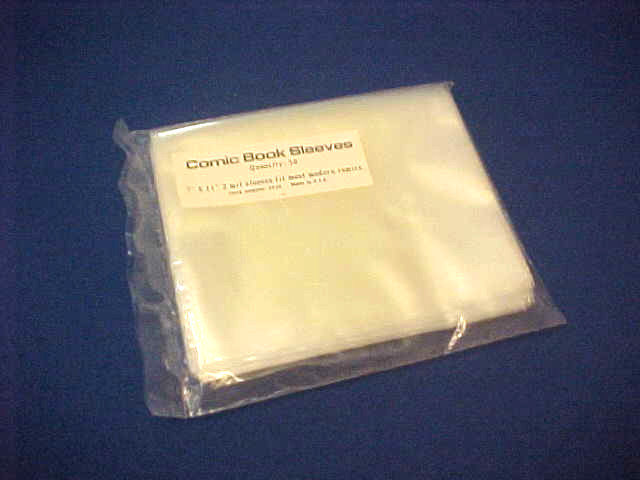 50 Each Comic Book Sleeves