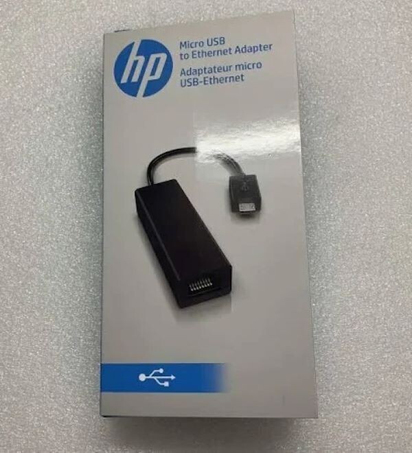HP Micro USB to RJ-45 Network Adapter (K2P84AA)