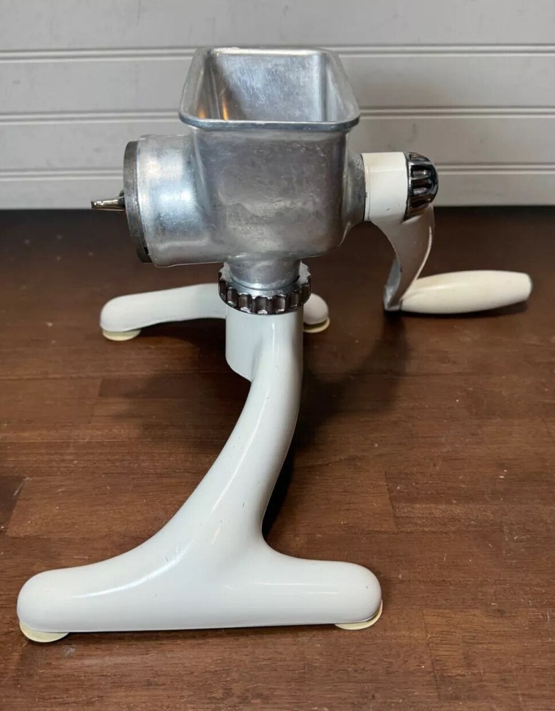 Vintage Grind-O-mat White Grinder model 351