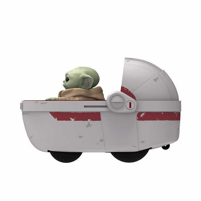 STAR WARS THE MANDALORIAN GROGU 9" REMOTE CONTROL HOVER PRAM *DISTRESSED PKG