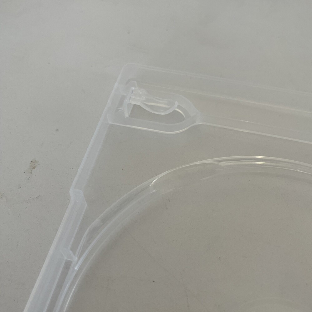 DVD Case 2 Disc Clear Brand New Replacement
