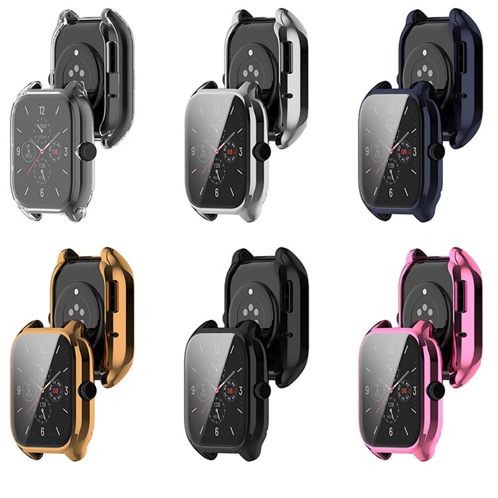 For Amazfit GTS4 Smart Watch Case Full Screen Protector Watch Protective Shell