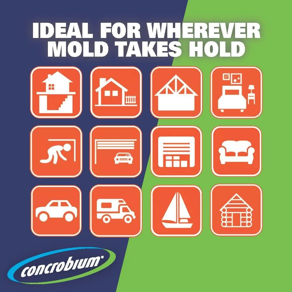 Concrobium Mold Control, 32 Oz Spray – Eliminates & Prevents Mold