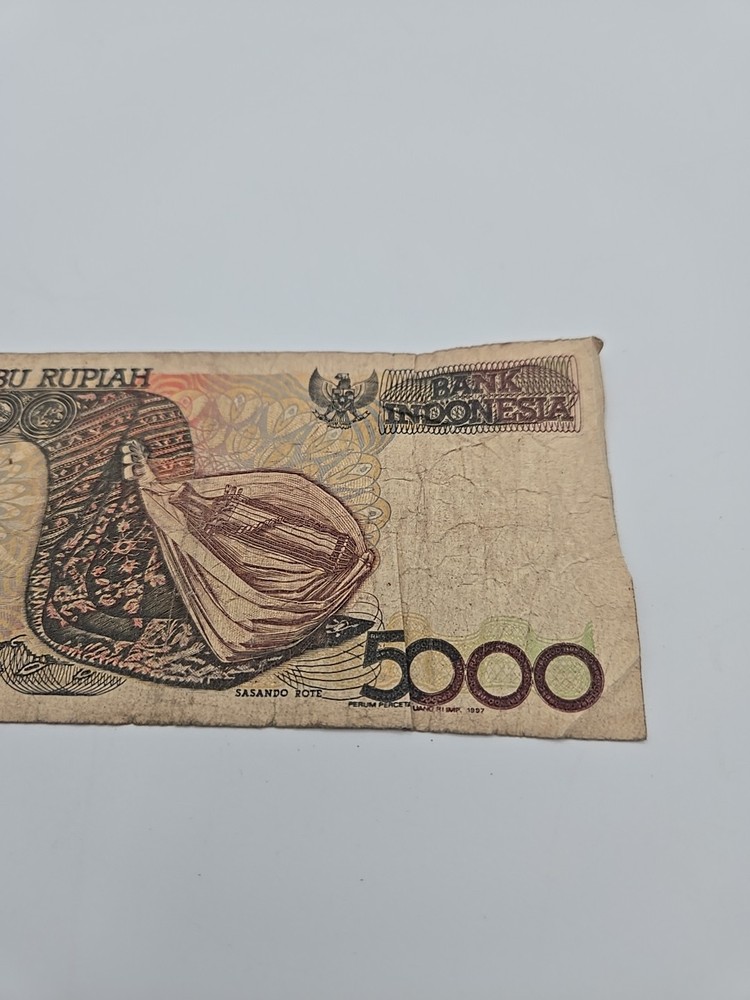 Indonesia 5000 Rupiah Bank Note