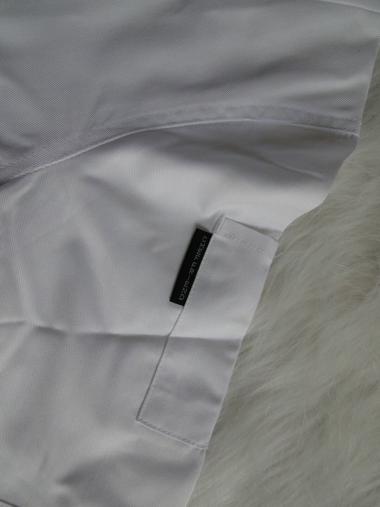 Lady's Chef Jacket White with Short Sleeves