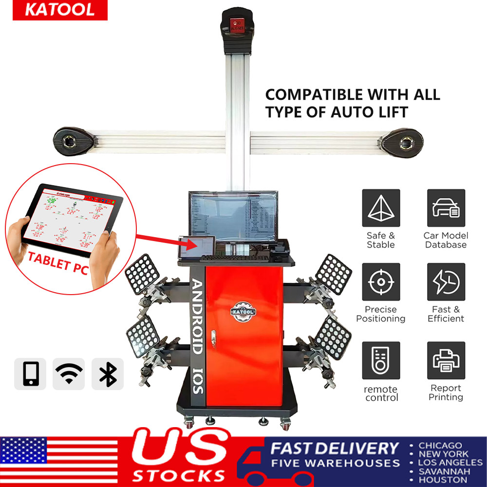 Fully Automatic Wheel Alignment Machine 3D Wheel Aligner Wheel Alignment System