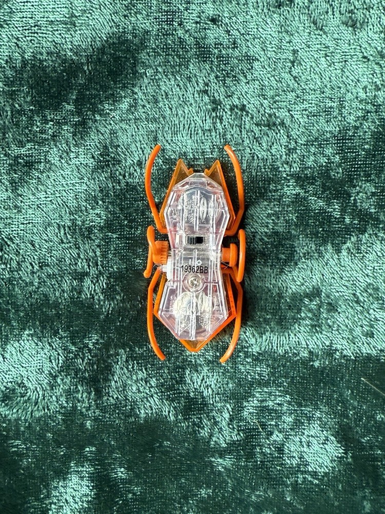 HEXBUG Micro Ant ORANGE Motorized Bug Toy Electronic Hex Robot * No Battery *