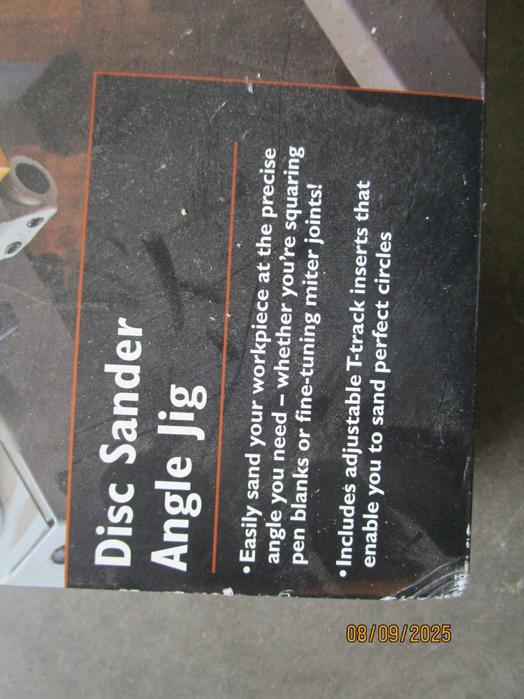 Rockler Disc Sander Angle Jig Model 1214