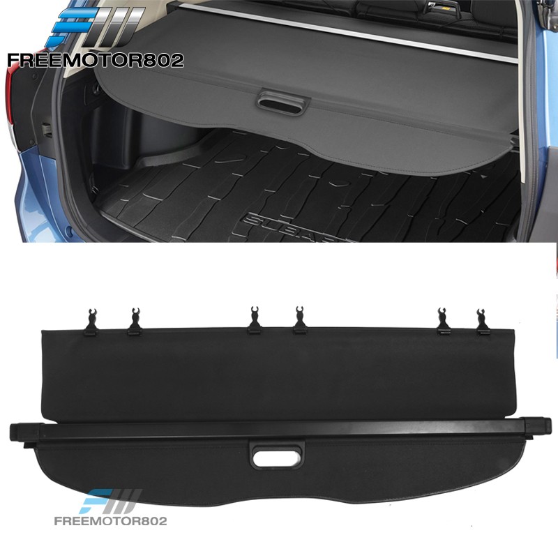 Fits 19-24 Subaru Forester Rear Retractable Trunk Security Shield Cargo Cover