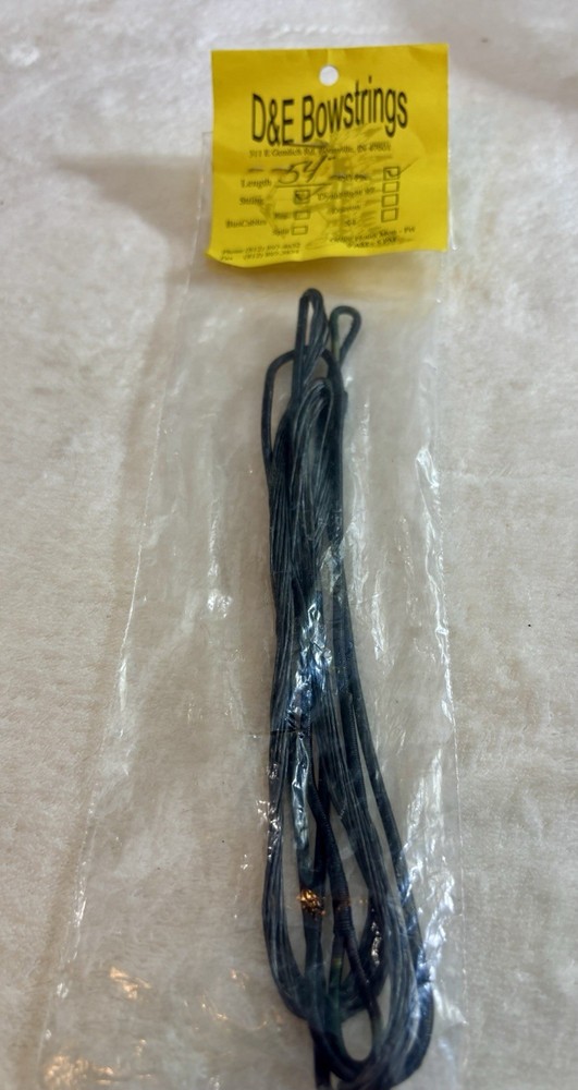 D & E Bowstrings 54 In Bowstring For Crossbow, 450 Plus. Free Shipping.