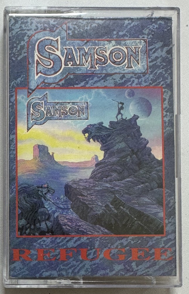 SAMSON REFUGEE CASSETTE TAPE EX / EX CONDITION