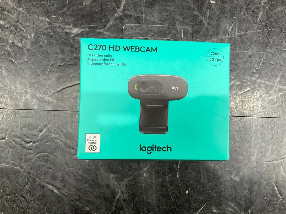 Logitech HD Webcam C270 960-000694 ✅ ❤️️ ✅ ❤️ NEW! OPEN BOX! ✅ ❤️️ ✅ ❤️